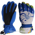 Nylon Taslon Wasserdichte Farbwechsel Kinder Ski Handschuhe